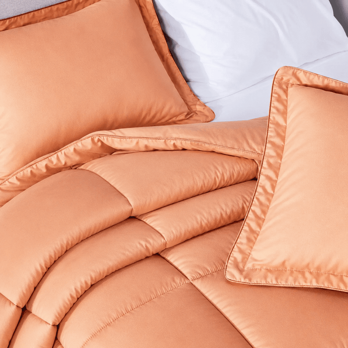 Perfect Peach Oversized Comforter Set