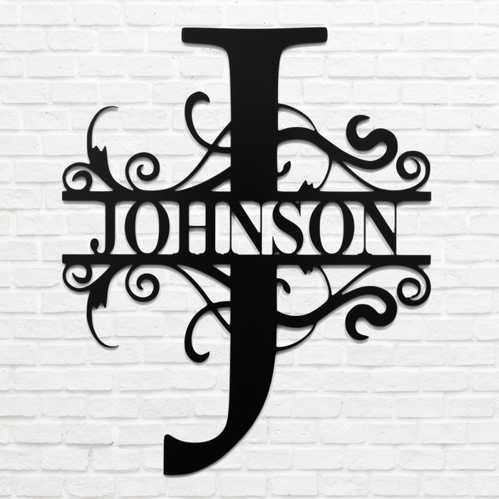 Personalized Monogram - Metal Wall Art - MetalPlex