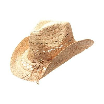 Peter Grimm - Mallorie Natural Drifter Cowboy Hat