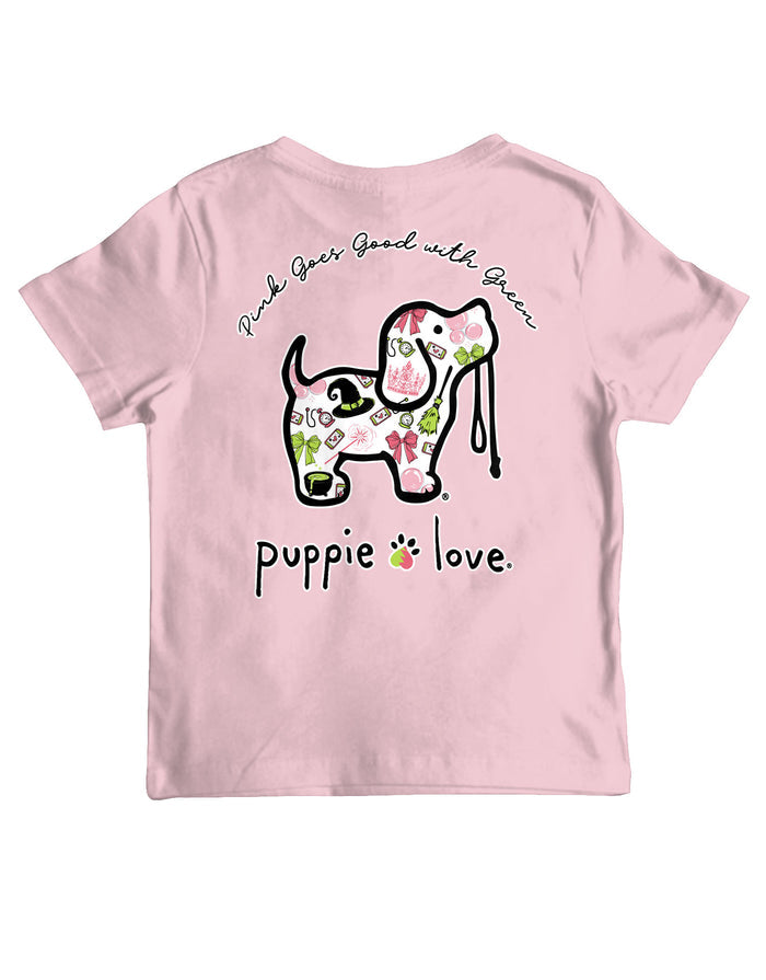 PINK AND GREEN PUP, YOUTH SS PUPPIE LOVE