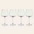 Pinot noir glasses pro glassware by Fable Home, shown in a clear finish. – #clear