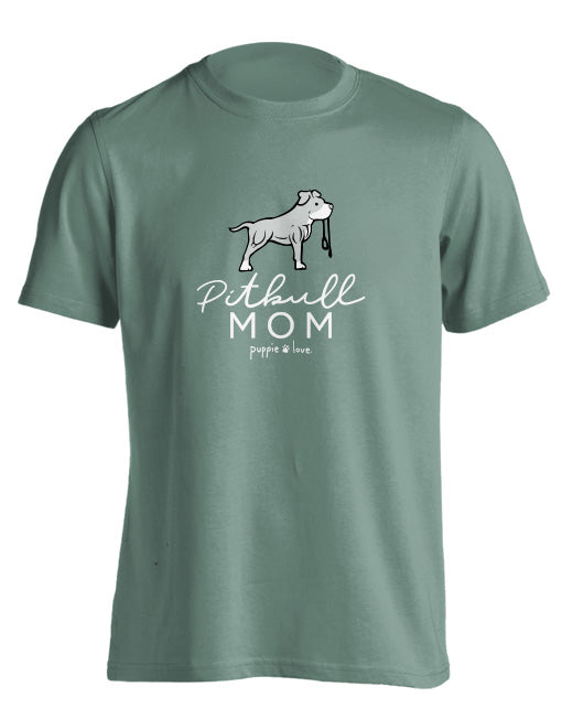 PITBULL MOM PUPPIE LOVE