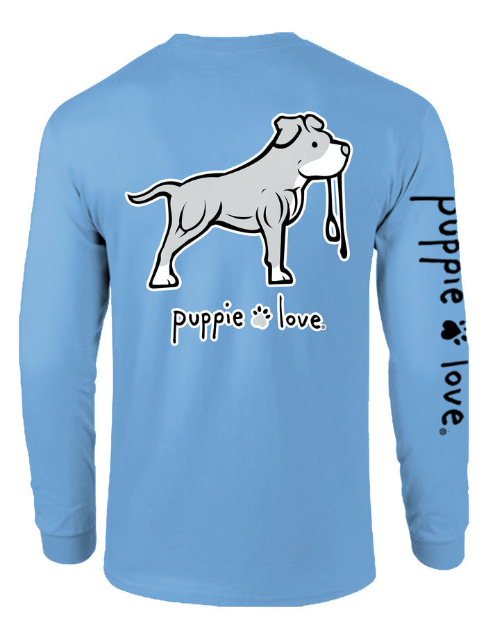 PITBULL PUP, ADULT LS PUPPIE LOVE