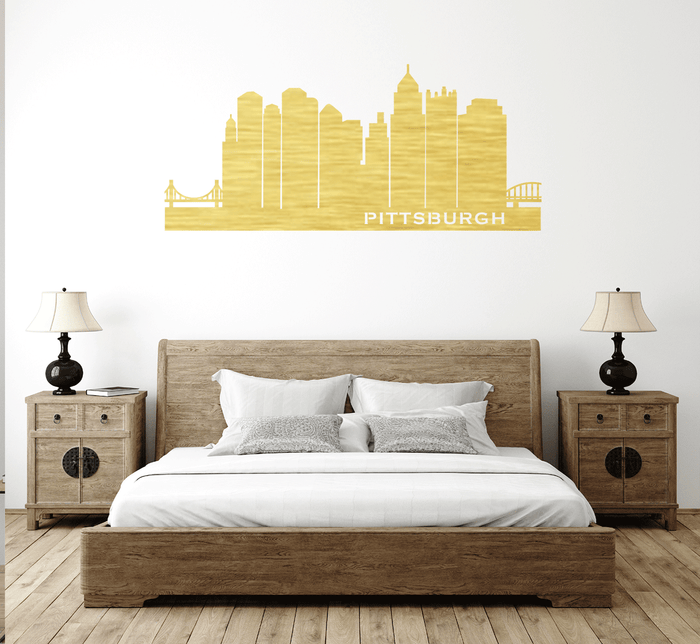 Pittsburgh Skyline - Metal Wall Art - MetalPlex