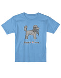 POODLE PUP (GREY), YOUTH SS PUPPIE LOVE