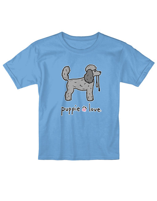 POODLE PUP (GREY), YOUTH SS PUPPIE LOVE