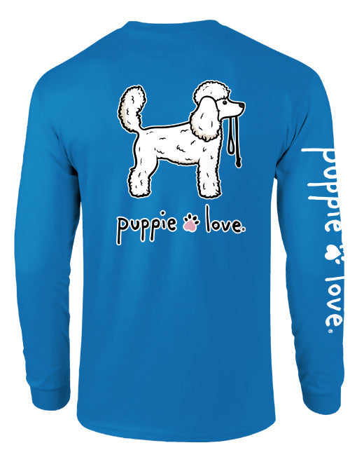 POODLE PUP (WHITE), ADULT LS PUPPIE LOVE