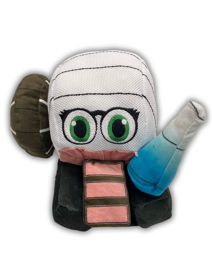 PROFESSOR TRASH WHEEL, PLUSH DOG TOY ROUTE ONE APPAREL
