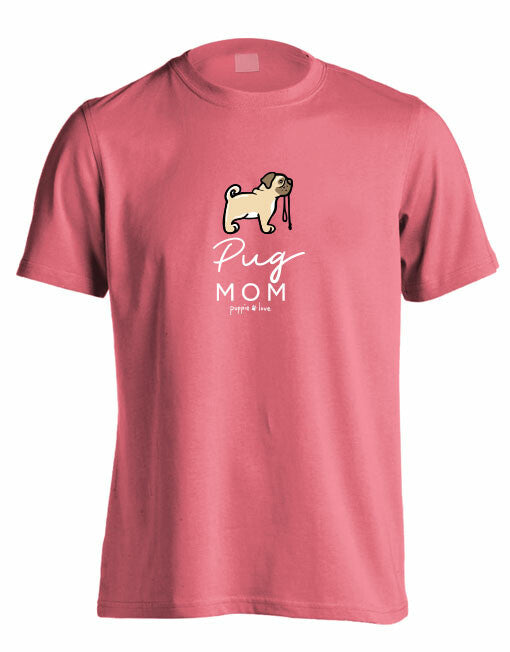 PUG MOM PUPPIE LOVE