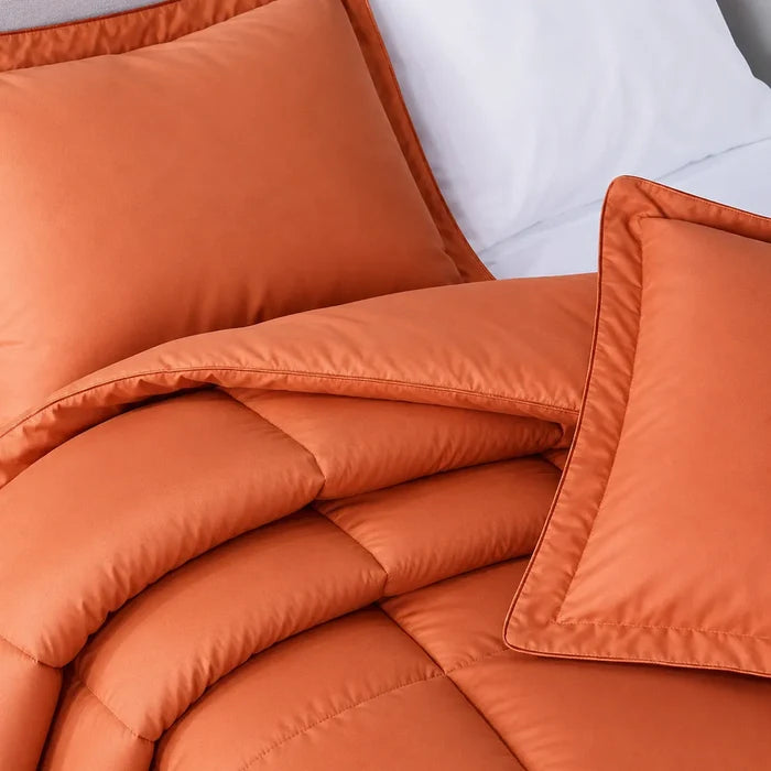 Pumpkin Spice Oversized Comforter Set