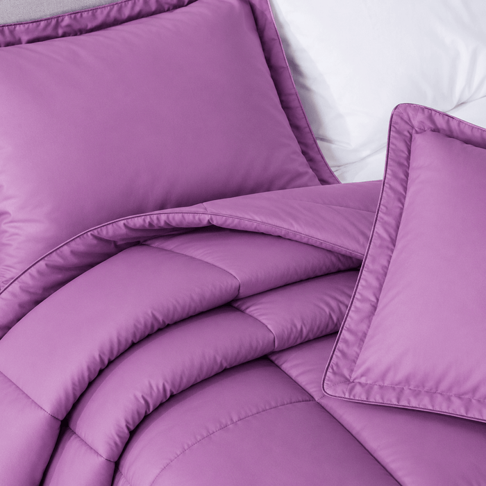 Purple Orchid Oversized Comforter Set
