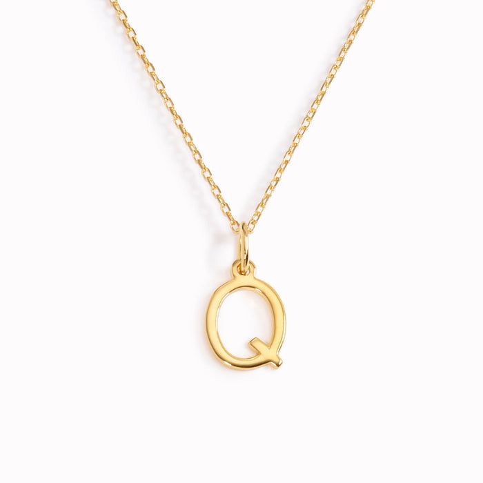 Q, Gold Vermeil