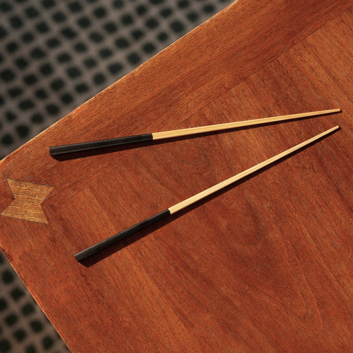 Ramen set bundles by Fable Home, shown in a speckledwhite/ashblack finish. – #speckledwhite/ashblack