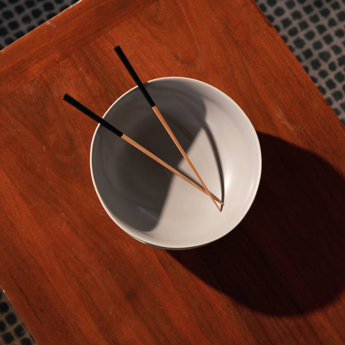 Ramen set bundles by Fable Home, shown in a dovegray/ashblack finish. – #dovegray/ashblack