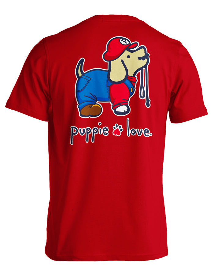 RED BROTHER PUP PUPPIE LOVE