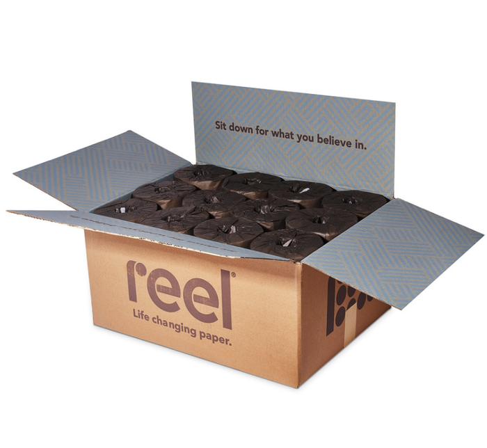 Reel Bamboo Toilet Paper - 48 Rolls Paper Reel Paper