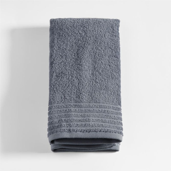 Refibra Pebble Blue Organic Cotton Hand Towel