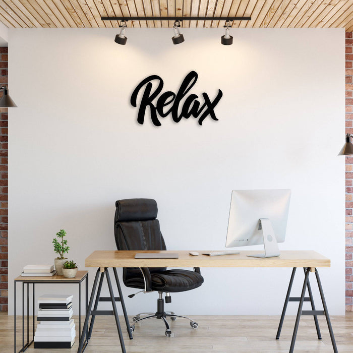 Relax - Metal Wall Art - MetalPlex