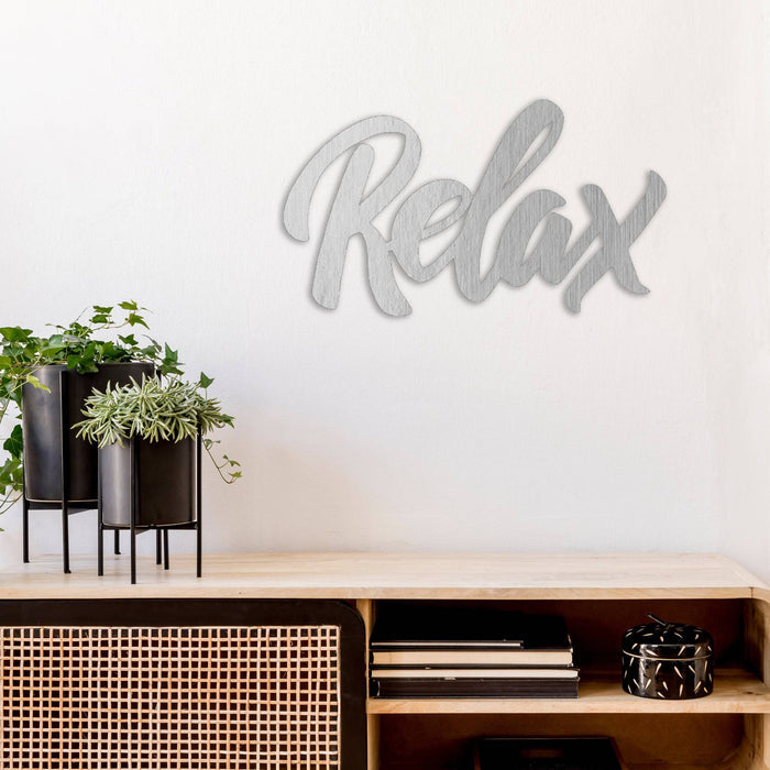 Relax - Metal Wall Art - MetalPlex