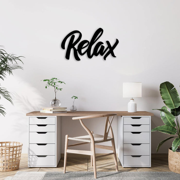 Relax - Metal Wall Art - MetalPlex