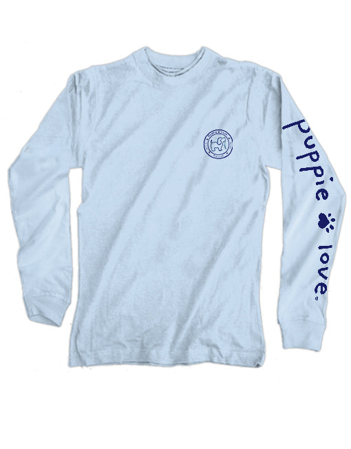 RESCUE BUS, ADULT LS LONG SLEEVE PUPPIE LOVE