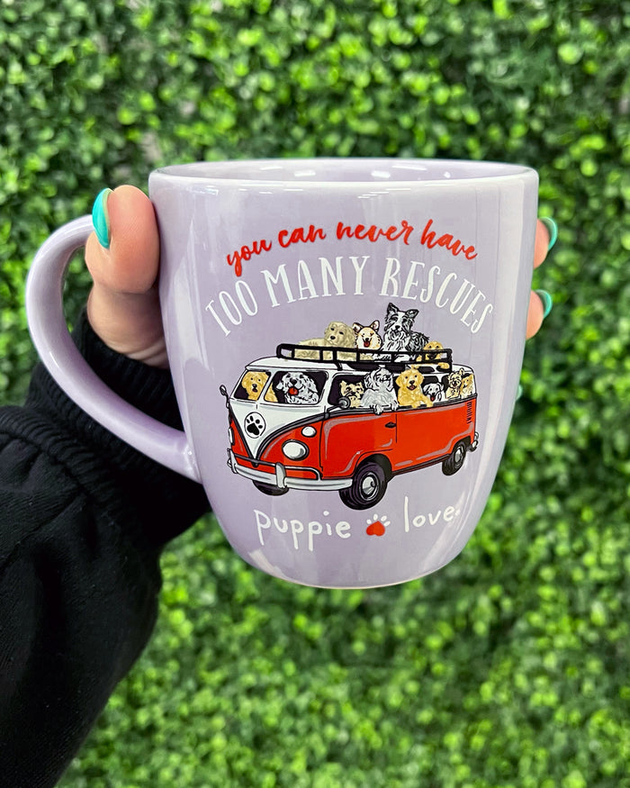 RESCUE BUS MUG PUPPIE LOVE