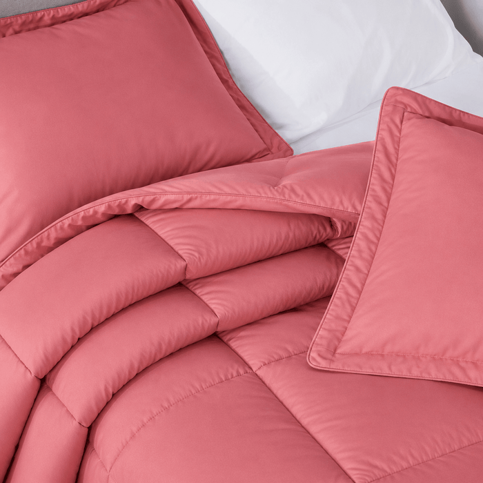 Retro Rose Oversized Comforter Set