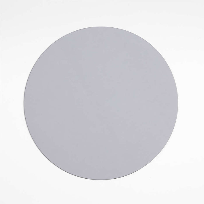 Rizzo Faux Leather Placemat Grey