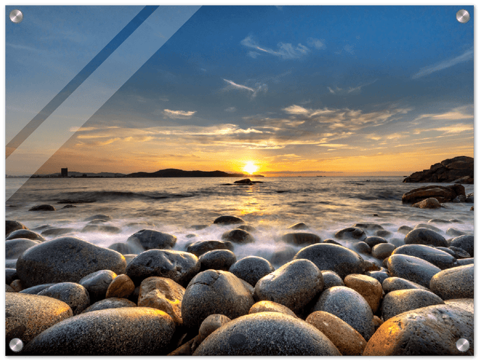 Rock Beach - Print - MetalPlex