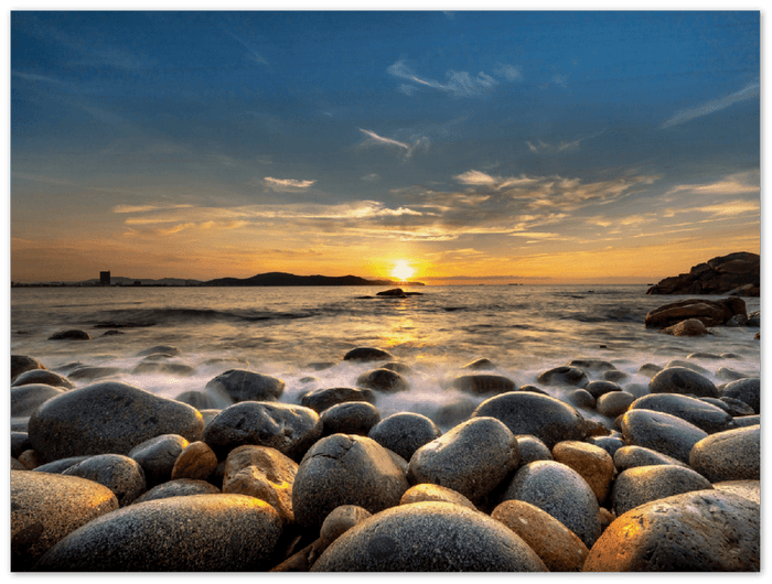 Rock Beach - Print - MetalPlex