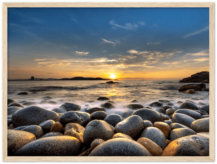 Rock Beach - Print - MetalPlex