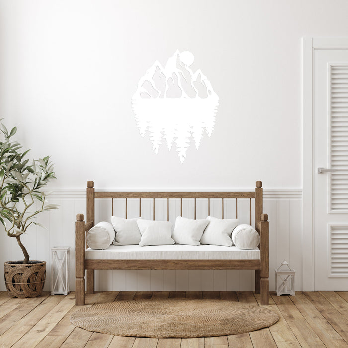 Rocky Mountain Sunset - Metal Wall Art - MetalPlex