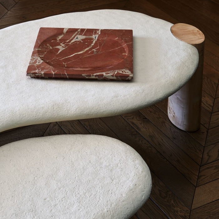 Rosa Marble Serve Platter by Athena Calderone