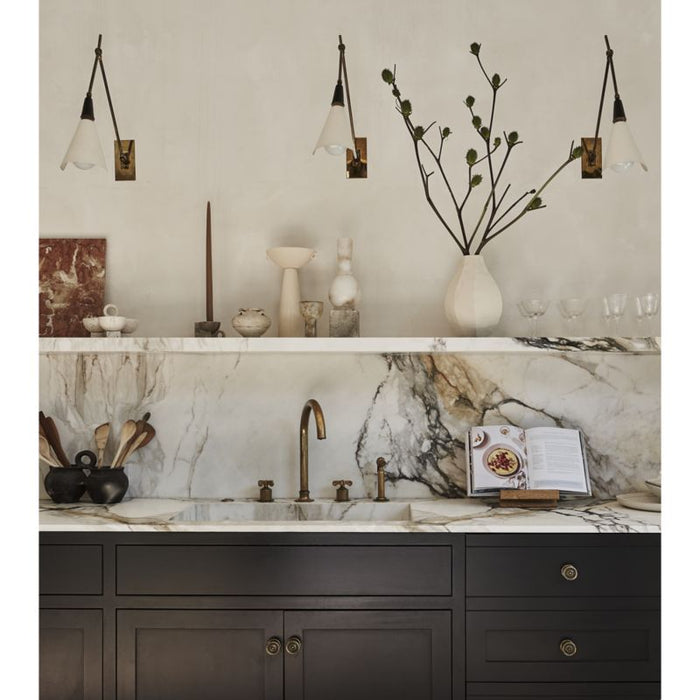 Rosa Marble Serve Platter by Athena Calderone