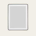 Round frame frames by Fable Home, shown in an extra large fits18x24"print finish. – #extralarge-fits18x24"print