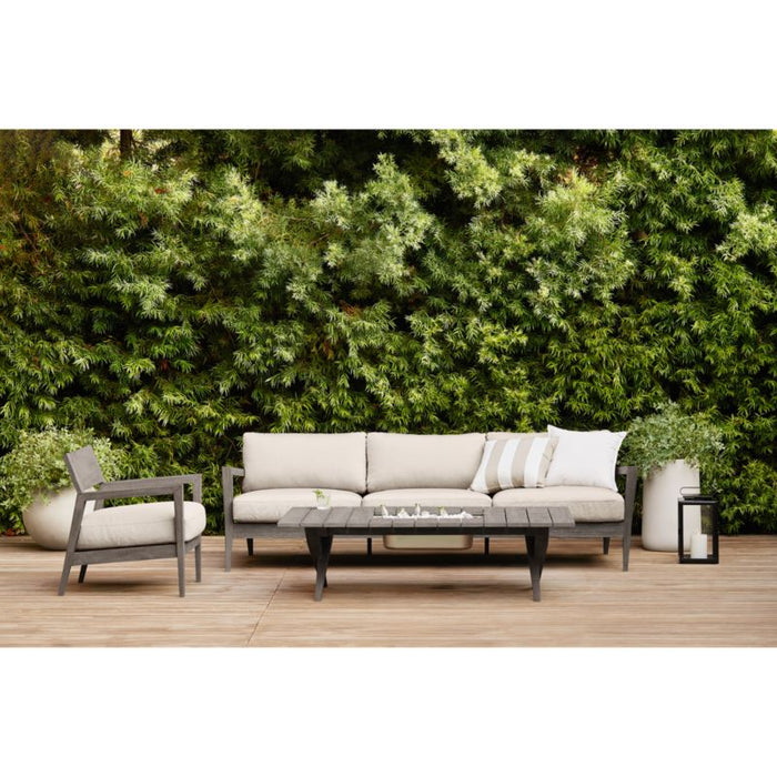 Saabira Taupe 15.5" Tall Indoor/Outdoor Planter
