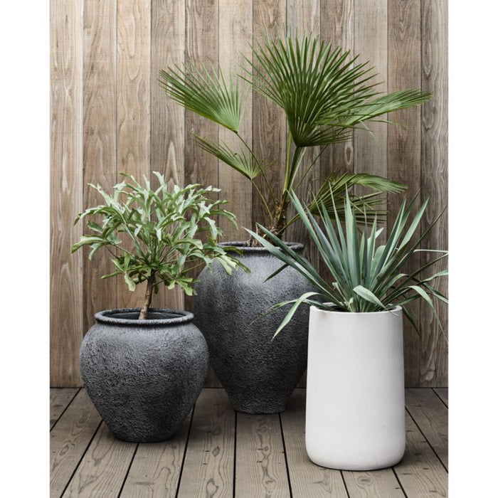 Saabira Taupe 15.5" Tall Indoor/Outdoor Planter