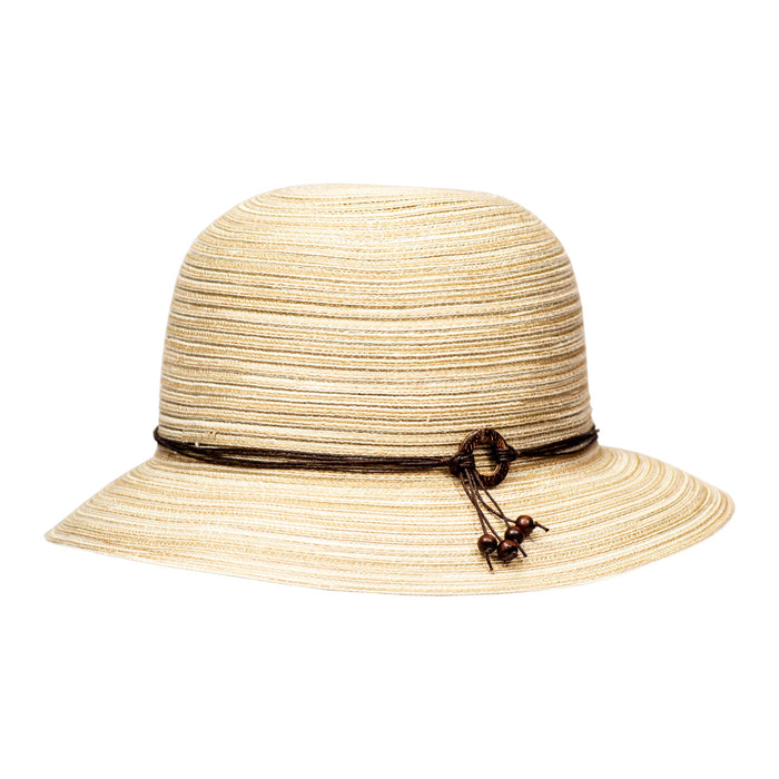 Saint Martin - Sophia Cloche Hat (Profile Natural)