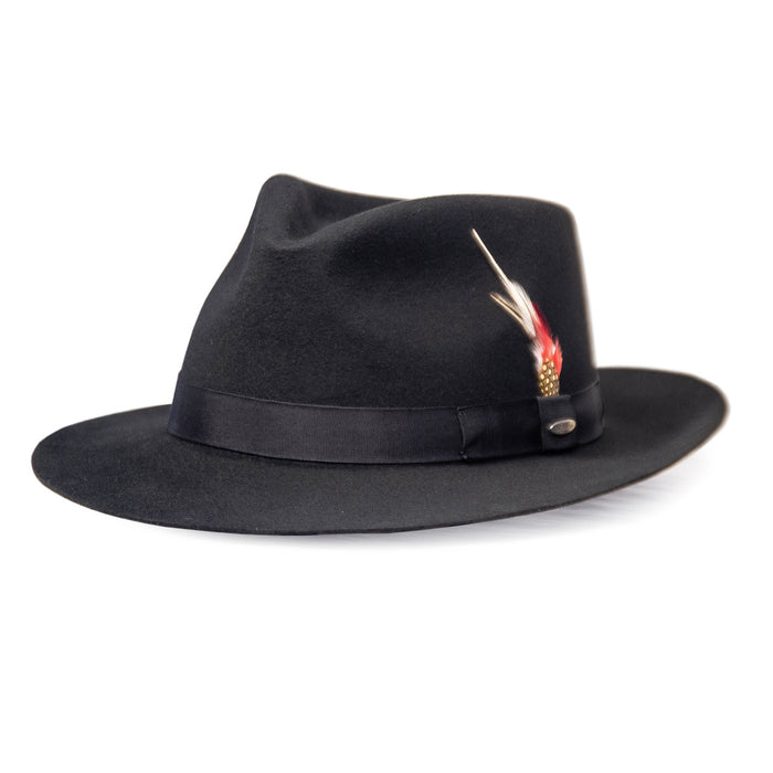 Saint Martin - "Sinatra" Wool Felt Fedora (Profile)