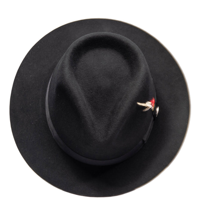 Saint Martin - "Sinatra" Wool Felt Fedora (Top)