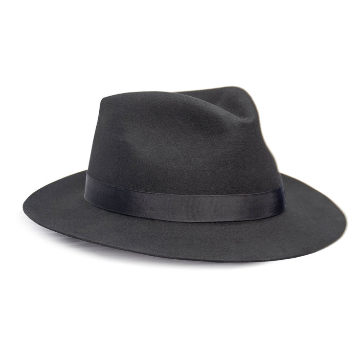 Saint Martin - "Sinatra" Wool Felt Fedora (Side)