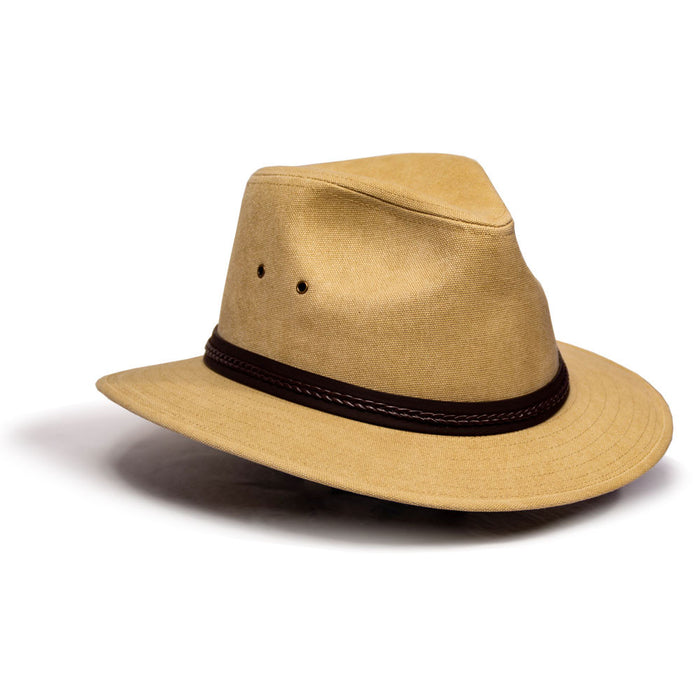 Saint Martin - Cotton Fedora (Profile Side)