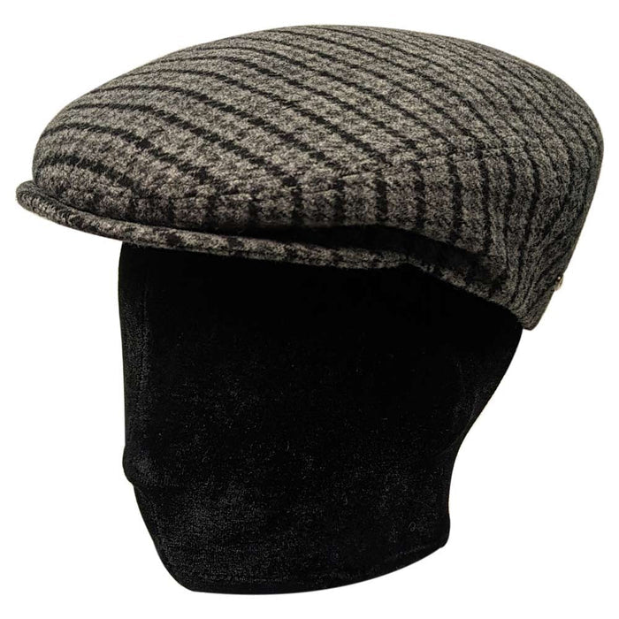 Saint Martin - Farias wool herringbone flat cap - model style
