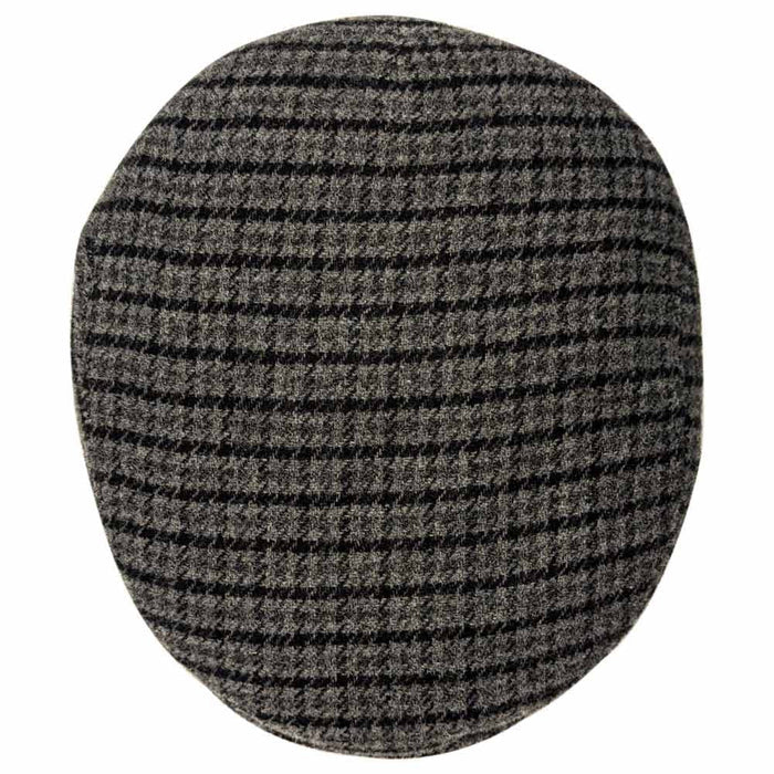 Saint Martin - Farias wool herringbone flat cap - top