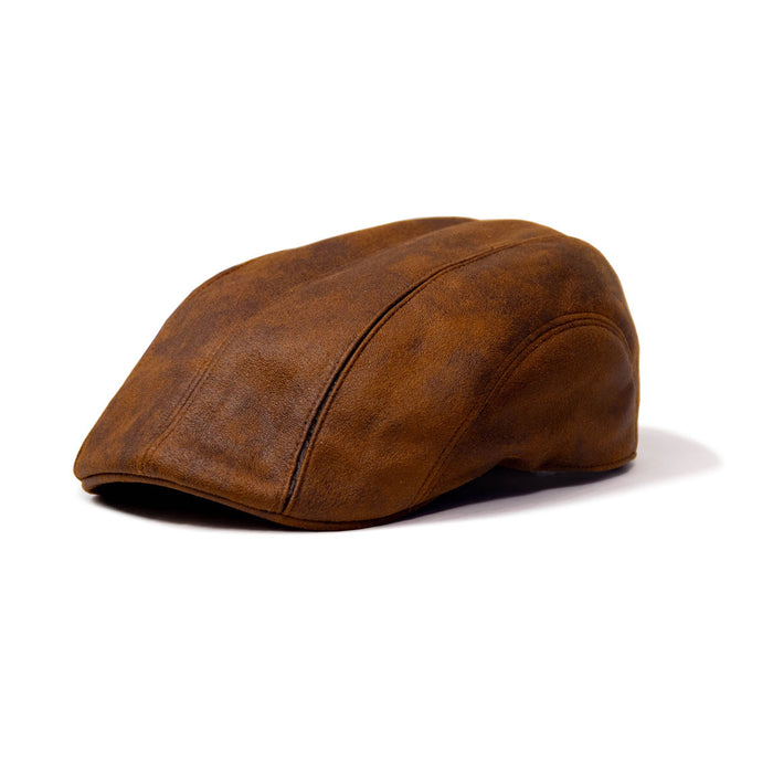 Saint Martin - Faux Leather Driver Cap (Profile)