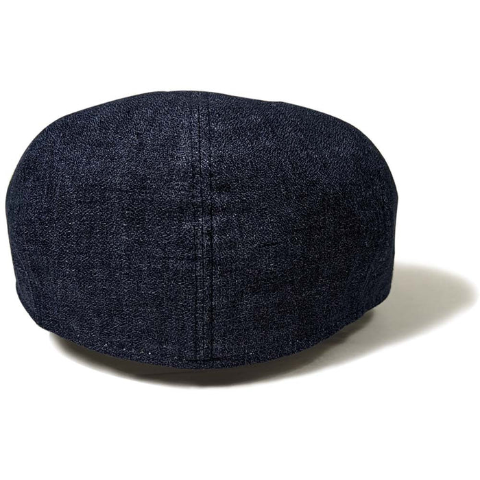 Saint Martin - Genova Denim & Cork Newsboy Cap - Back