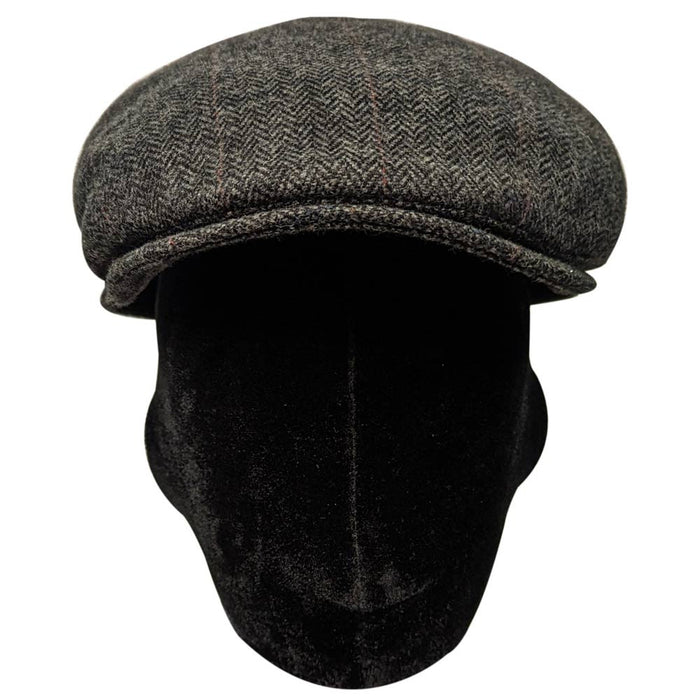 Saint Martin - Bang Art Wool Driving Cap - Model Front
