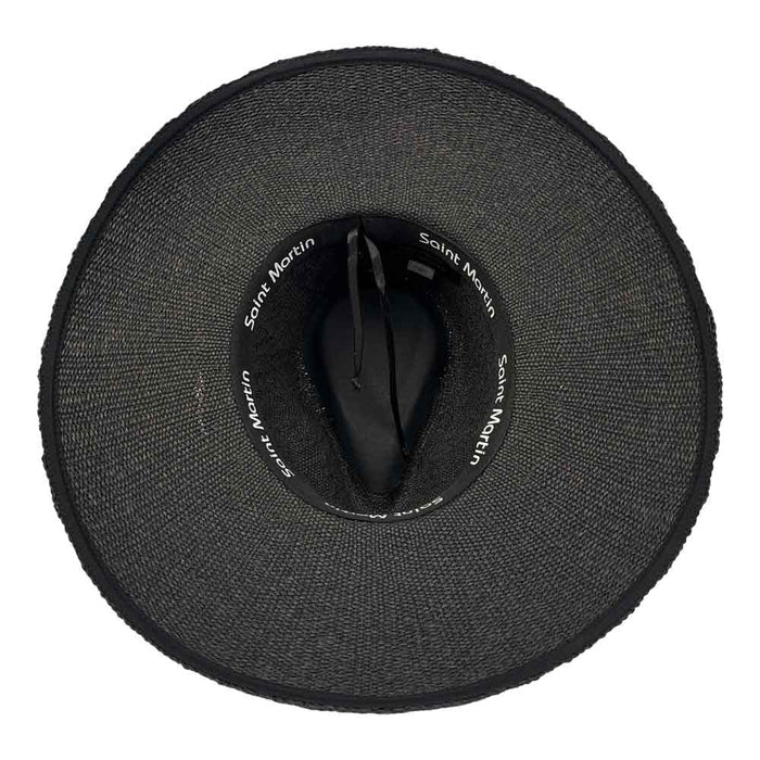 Saint Martin - Large Brim Paper Braid Fedora