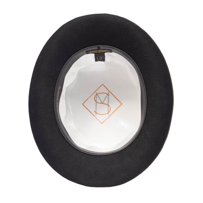 Saint Martin - "Magician" Wool Felt Top Hat (Inside)