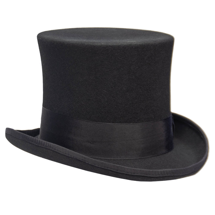 Saint Martin - "Magician" Wool Felt Top Hat (Side)
